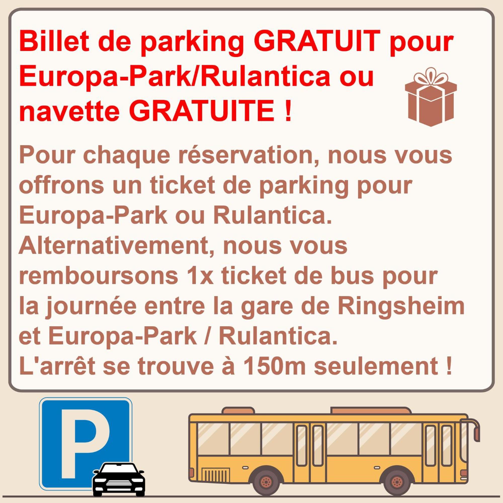 Hotel Sunparc - Shuttle Zum Europa-Park Rust 4Km & Rulantica 2Km Ringsheim Eksteriør bilde